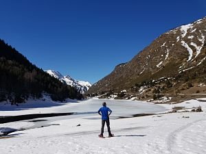 Raquetas de nieve en la cerdanya